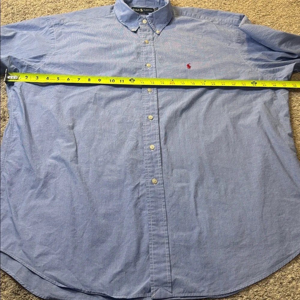 Ralph Lauren Blake Blue Check Long-Sleeve Shirt – Men’s XL – Classic /Minimalist